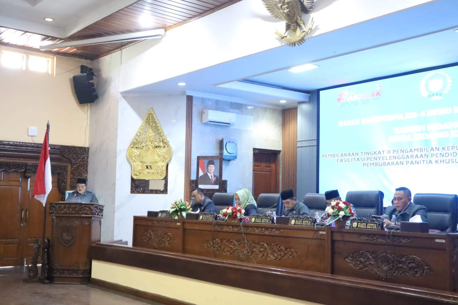 DPRD Grobogan Sahkan Raperda Fasilitasi Pendidikan Diniyah Non Formal dalam Paripurna ke-6