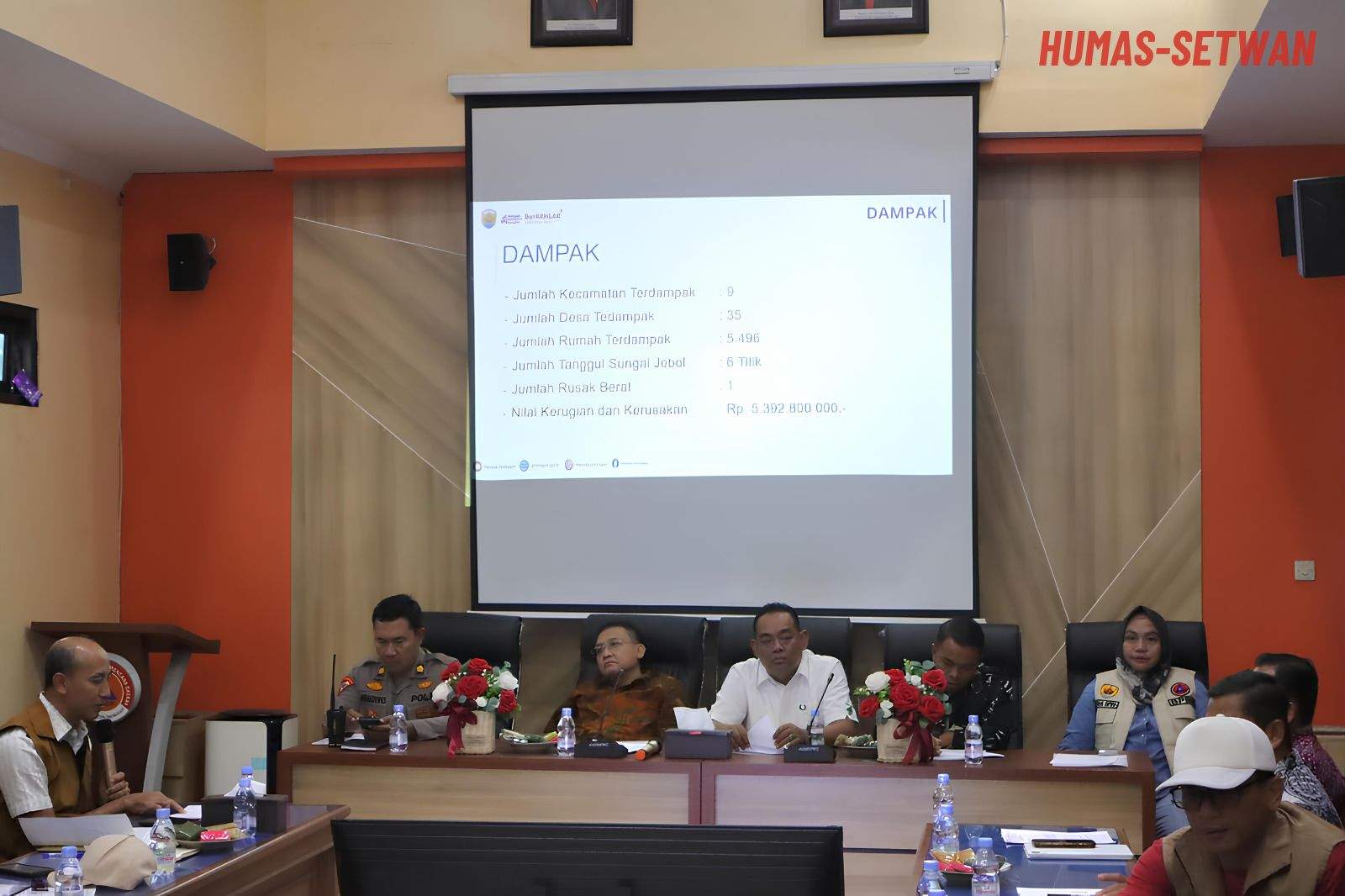 Tanggap Darurat Banjir, Ketua DPRD Grobogan Tekankan Sinergi Lintas Sektor dalam Rakor Terpadu