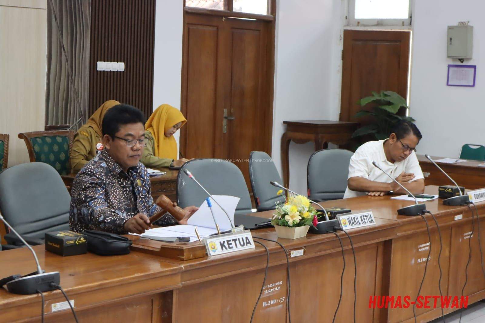 Bapemperda DPRD Grobogan Bahas Rencana Kerja dan Agenda Kunjungan Kerja Tahun 2026