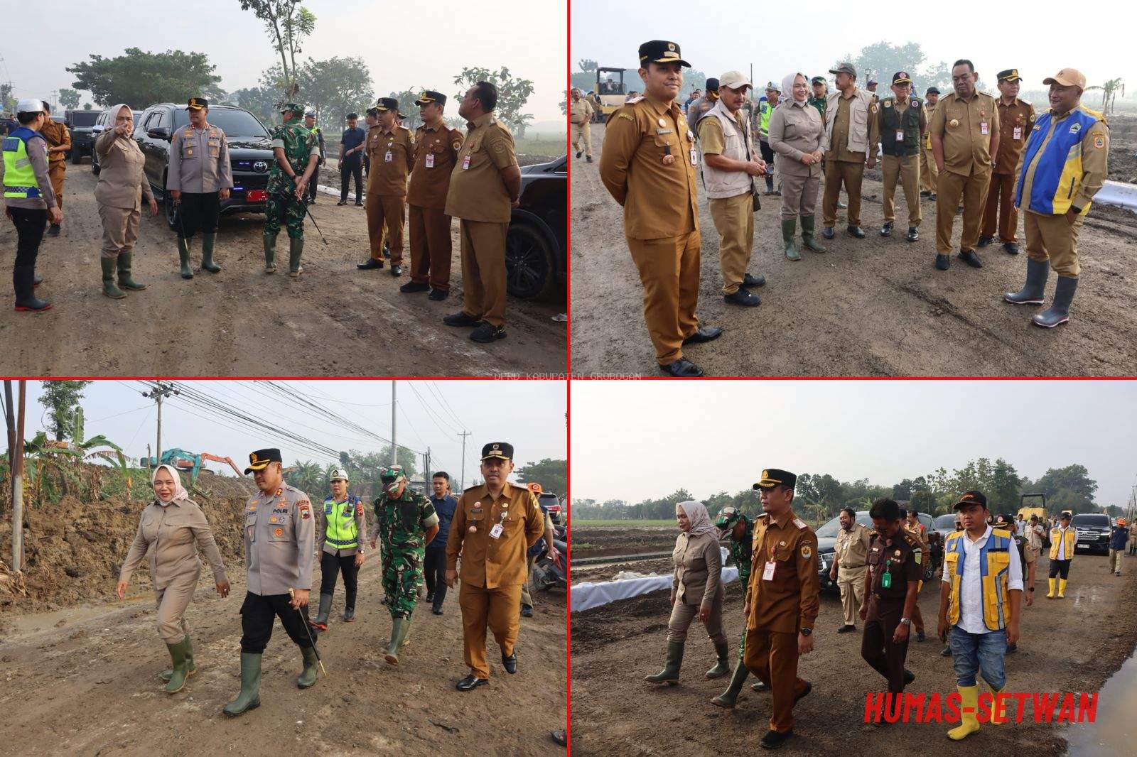 Ketua DPRD Grobogan Dampingi Kunjungan Kerja Selapanan Gubernur Jawa Tengah di Desa Tinanding dan Mayahan