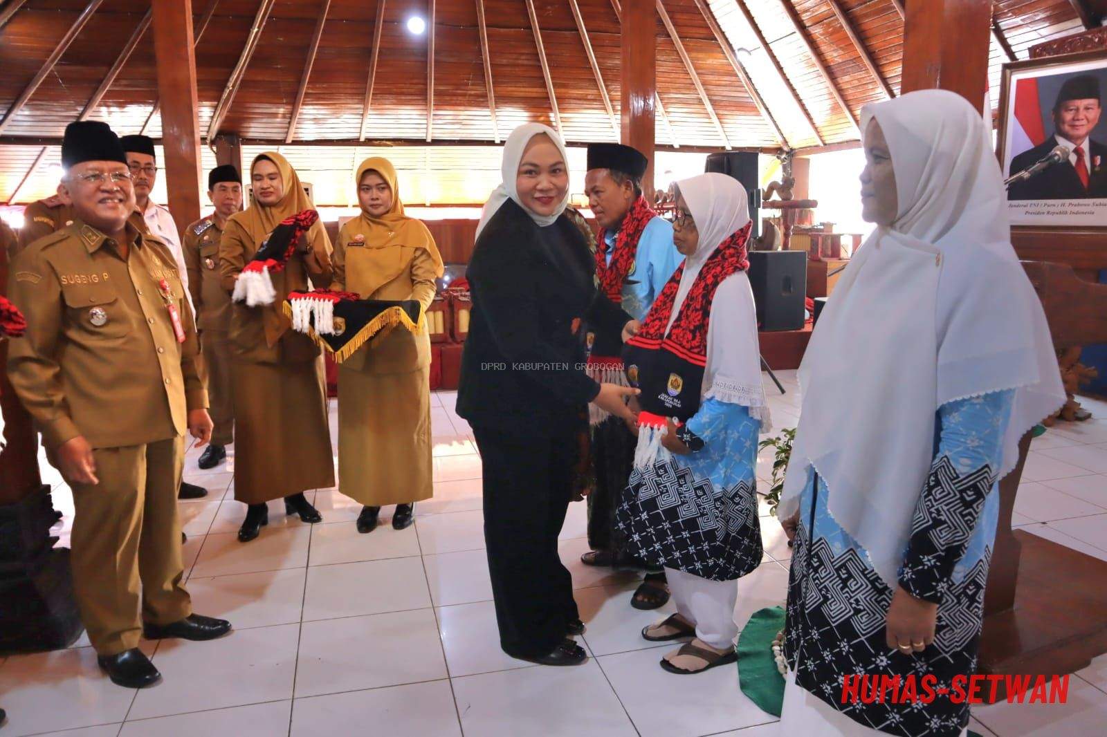 Wabup Grobogan dan Ketua DPRD Lepas 1.052 Calon Jemaah Haji Tahun 2026