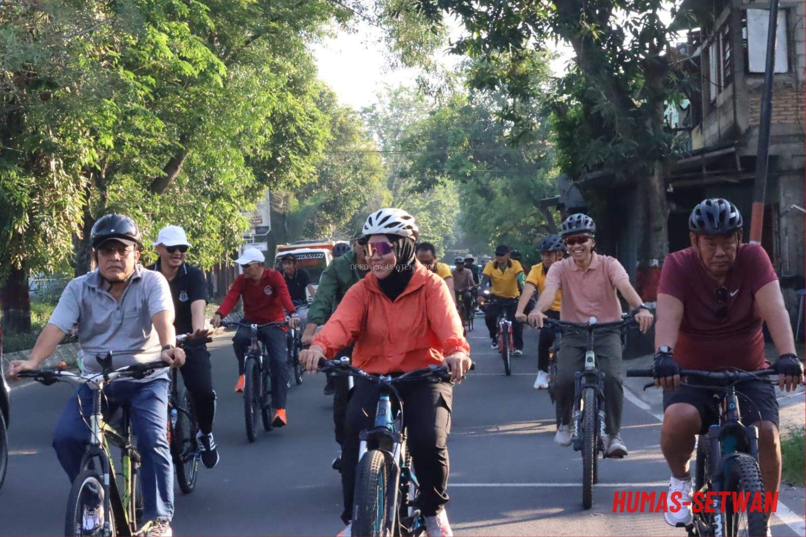 Ketua DPRD Grobogan Pantau Konsistensi Kurve Melalui Aksi Gowes Bareng Forkopimda