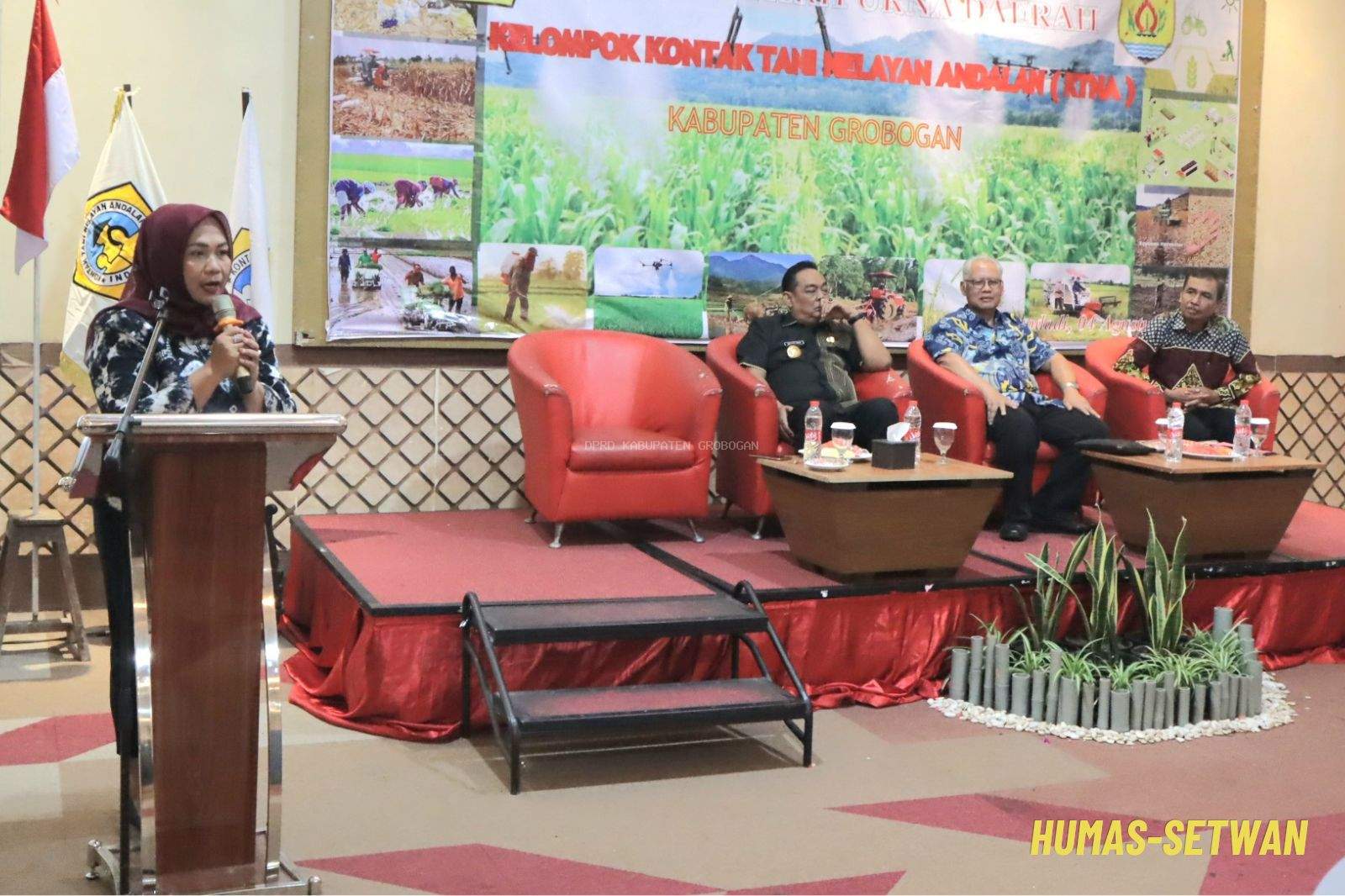 Ketua DPRD Kabupaten Grobogan Hadiri Rembug Paripurna Daerah KTNA 2026, Siap Kawal Kebijakan Berbasis Kesejahteraan Petani