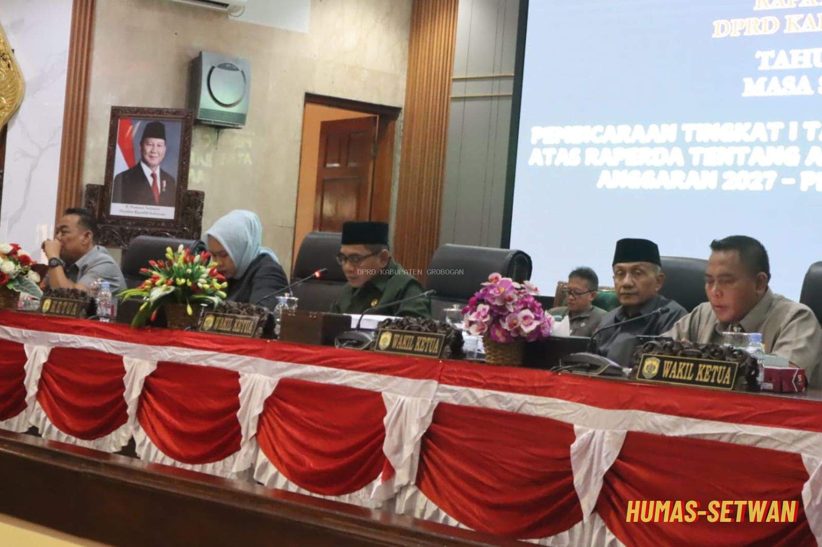 Bupati Grobogan Sampaikan Nota Keuangan Raperda APBD 2027 pada Rapat Paripurna ke-27