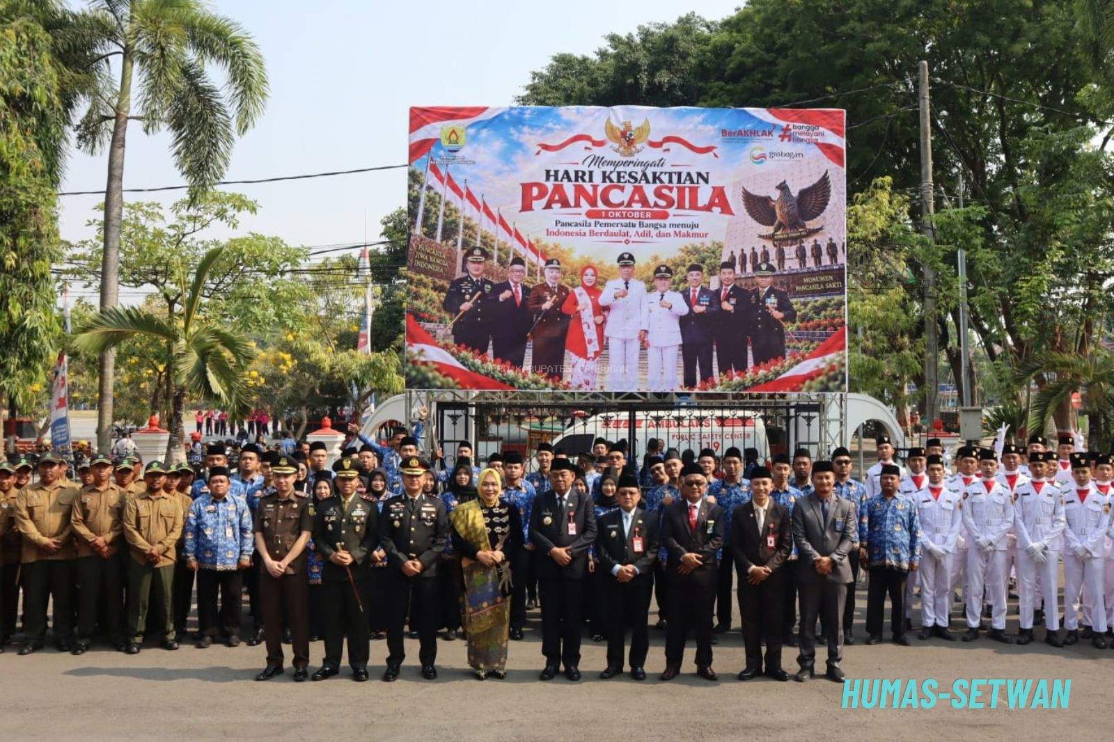 Teguhkan Nilai Ideologi Bangsa, Ketua DPRD Grobogan Hadiri Upacara Peringatan Hari Kesaktian Pancasila Tahun 2026