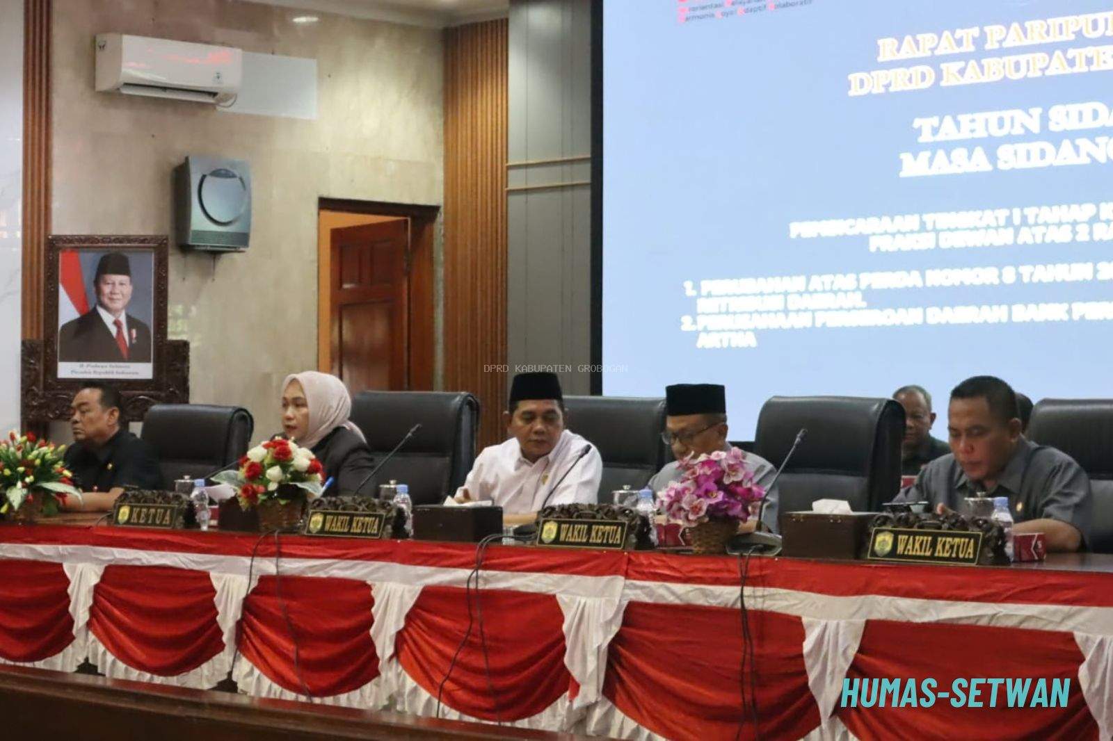 DPRD Grobogan Gelar Paripurna ke-35, Fraksi-Fraksi Dewan Soroti Optimalisasi Pajak dan Penguatan BPR Bank Purwa Artha
